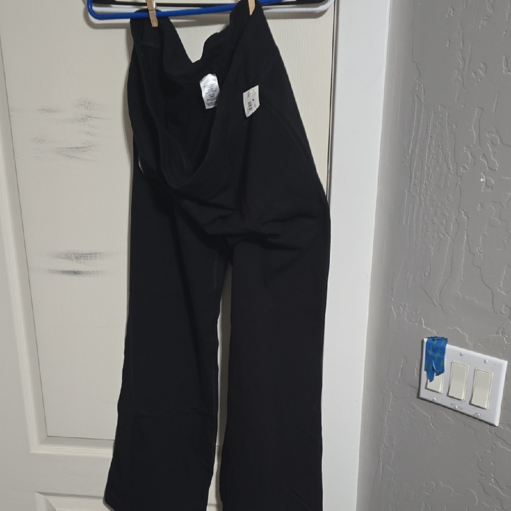Black Wide-Leg Pants